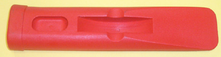 7448 Spreiz- und Spleißkeil mit großer Nut - 225 mm ganze Länge - rot