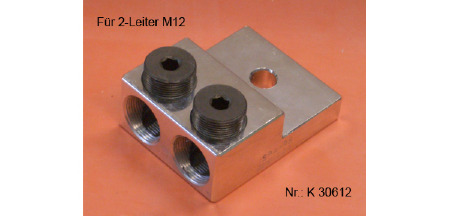 K30612 TRAFO - Klemme für 2-Leiter M12