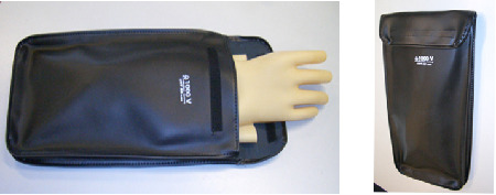 7075 Schutztasche mit Klettverschluß für Elektriker Handschuhe